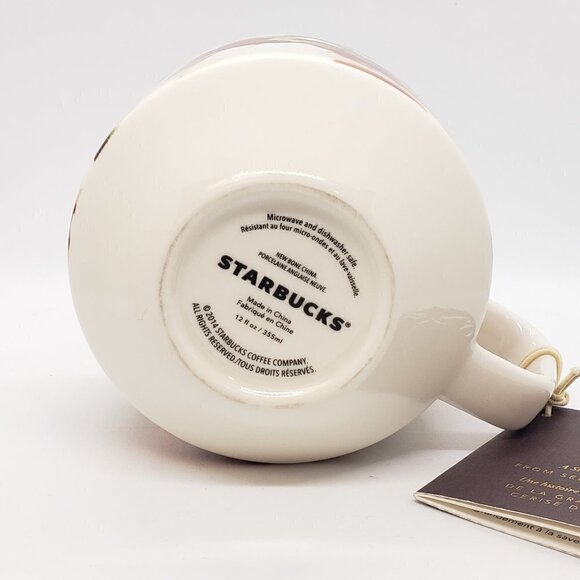 Starbucks Artisan Series Story Of Growth 02/08 Ceramic Mug 12oz - Picture 6 of 7